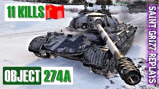 WoT Object 274a Gameplay ♦ 11 Kills 7.5k Dmg ♦ Medium Tank Review