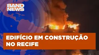 AGORA: Incêndio de grandes proporções atinges prédio | BandNewsTv