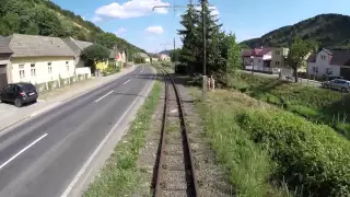 Na úzkorozchodnej trati Trenčianske Teplice - Trenčianska Teplá a späť TREŽ