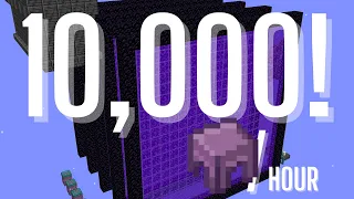 Pushing shulker farming to the limit with【Dark】magic!