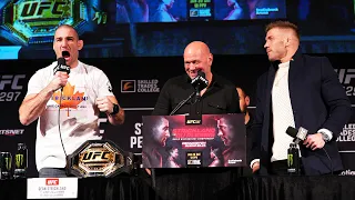 UFC 297: Pre-Fight Press Conference Highlights