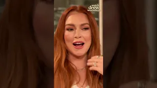 Lindsay Lohan Reacts to Son Watching "Parent Trap" For First Time | The Drew Barrymore Show