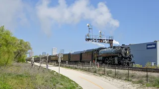 Chasing Canadian Pacific 2816 from Wauwatosa, WI to Northbrook, Il