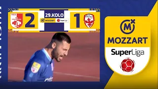 Mozzart Bet Super liga 2023/24 - 29.Kolo: RADNIČKI NIŠ – VOŽDOVAC 2:1 (1:1)