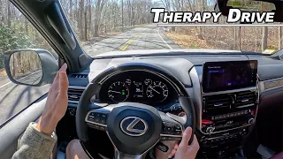 Lexus GX460 Therapy Drive - I Wish I'd Started Sooner (POV Binaural Audio)