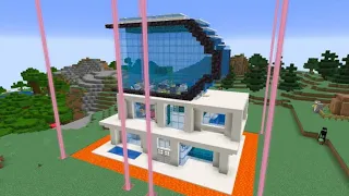 La casa más segura contra zombis de Minecraft