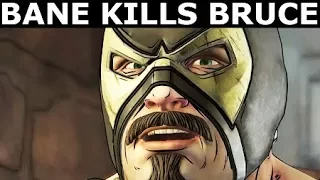 Bane Kills Bruce Wayne - BATMAN Season 2 The Enemy Within Episode 2: The Pact