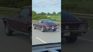 🇺🇸Ford Mustang 1969 года на НЕМЕЦКОМ автобане
