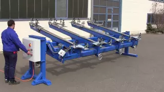 FRAME WELDING FIXTURE - WELD JIG - WELDING TABLE - SCHWEISSTISCH