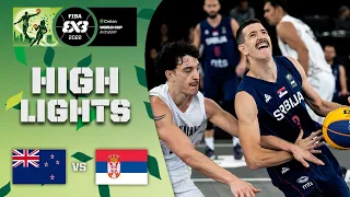 New Zealand v Serbia | Men | Highlights | Crelan FIBA 3x3 World Cup 2022