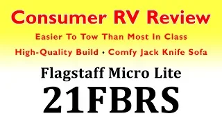 2020 Flagstaff Micro Lite 21FBRS  Review (Rockwood Mini Lite 2109S) - 4k UHD