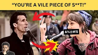 Street Preacher CUSSED OUT By Student Then THIS HAPPENED.... (SHOCKING RESPONSE)