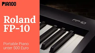 Review: Roland FP-10 - portable piano for beginners