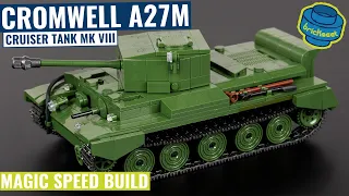 Cruiser Tank Cromwell Mk. VIII A27M - QuanGuan 100237 (Speed Build Review)