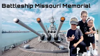 USS MISSOURI BATTLESHIP HAWAII TOUR | KICKINITWTONEZ