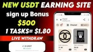 New Usdt Mining Site | Usdt Earning site | TRX Usdt Mining app | cloud mining | Usdt investment site