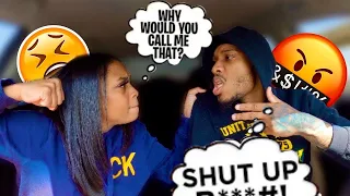 Calling My GIRLFRIEND The "B" WORD PRANK To See Her Reaction!!!💔 *NEVER AGAIN*