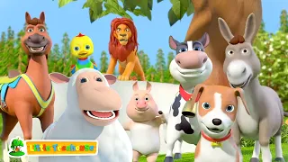 Animal Sounds Song | Nursery Rhymes & Kids Song | Songs For Babies and Children with Kids Tv