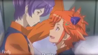 Captain Earth Teppei and Akari