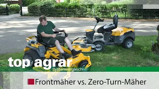 Stiga Park 640 PWX Frontmäher gegen Zero-Turn-Mäher ZT 7132T - Welches System mäht besser?