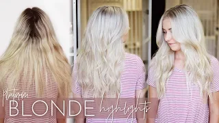 Platinum Blonde Highlights - My Favorite Highlighting Technique (Formulas included!)