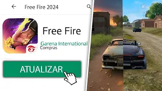 Baixei a Nova ATUALIZAÇÃO Do Free Fire