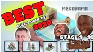 Mekorama walkthrough: Level 1 to 10 | best puzzle game of 2021#Mekorama