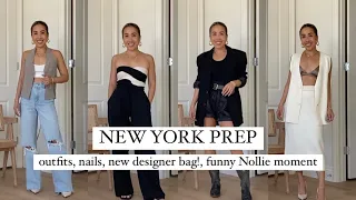 DAILY VLOG: NY Outfits + New Designer Purse