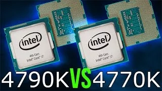 Intel i7-4790K vs i7-4770K