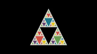 Sierpinski's Triangle  Fractal Animation - Sierpinski Dreieck