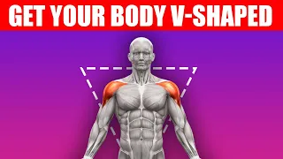 3 Exercises For Perfect V-SHAPED Male Physique