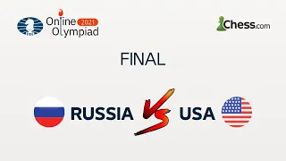 FIDE Online Olympiad | Final USA vs Russia