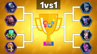 Who is the Best BOYS or GIRLS Characters? | 1vs1 Zooba Tournament