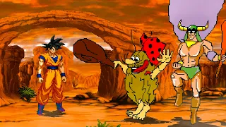 Goku Vs. Captain Caveman -  Prehistoric Cavey