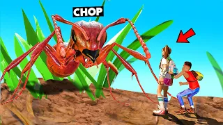 CHOP AND FROSTY GOT ATTACKED BY GIANT ANTS IN GROUNDED