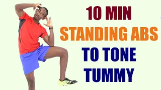 10 Minute Standing Abs Workout to Tone Your Tummy/ Standing Ab Circuit Workout