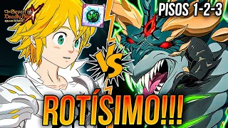 "GOD" MELIODAS VS DRAGÓN NIDHOGG!! 📈 DEMONIC BEAST GUÍA COMPLETA! 🙂| Seven Deadly Sins: Grand Cross