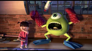 Monsters Inc. (2001) Back to The Apartment/Boo Crying Scene