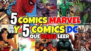 10 cómics MARVEL y DC que DEBERÍAS leer | #YoMeQuedoEnCasa