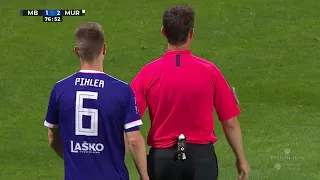 36.krog: Maribor - Mura 1:3 ; Prva liga Telekom Slovenije 2020/2021