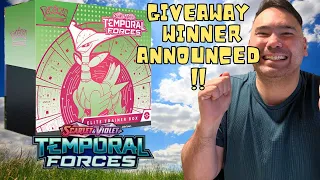 Temporal Forces Elite Trainer Box Giveaway Winner Announced!