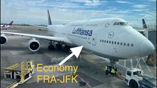 TRIP REPORT | Lufthansa 747-8 |Frankfurt FRA to New York JFK | Economy