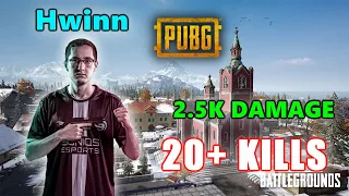 Soniqs Hwinn - 20+ KILLS (2.5K Damage) - SQUADS - PUBG