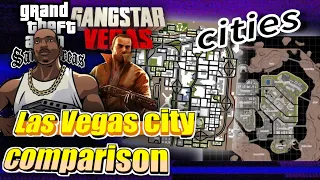 Gta San Andreas & Gangstar Vegas comparison