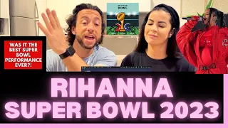 Rihanna Super Bowl 2023 Halftime Show Live Reaction Video! Was It The Best SB Performance Ever?!