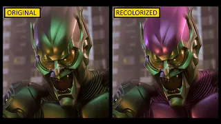 Green Goblin recolored test 9-16 version #Shorts