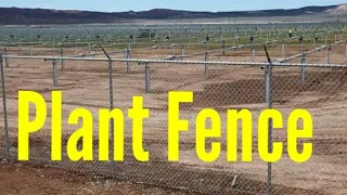 SOLAR POWER PLANT FENCE (all about electrical and electronic engineering)