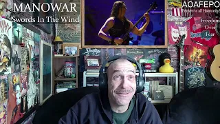 MANOWAR - Swords In The Wind - Live  - Reaction - They had Men at Arms!