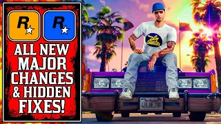 All MAJOR CHANGES and HIDDEN FIXES in Rockstar's NEW GTA Online Update 1.55 (GTA5)