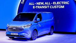 New Ford E-Transit Custom (2024) | Specifications & Range Released